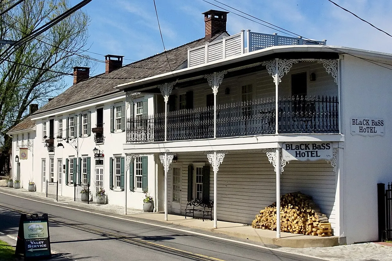 Black Bass Hotel in Lumberville